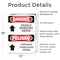 Signmission Safety Culture Sign, 12 in Width, Vinyl Decal, Rectangle, Bilingual OS-2PACK-DS-D-1218-VS-1517 - alternate 5
